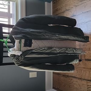 American Eagle fur lined full jacket